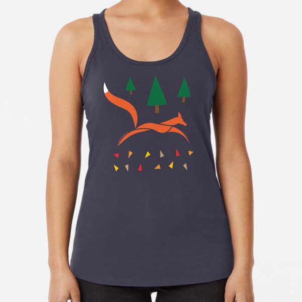 Fox In The Forest | Twenty Four Wild Racerback Tank Top