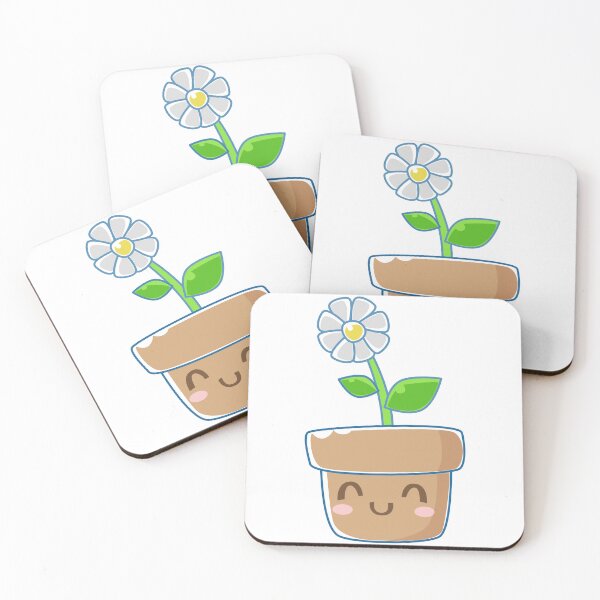 Item preview, Flower Pot Kawaii Design designed and sold by BrightLightArts.