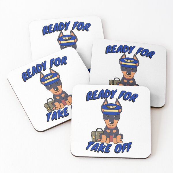 Item preview, Funny Pilot Guard Dog  designed and sold by Pet Station.