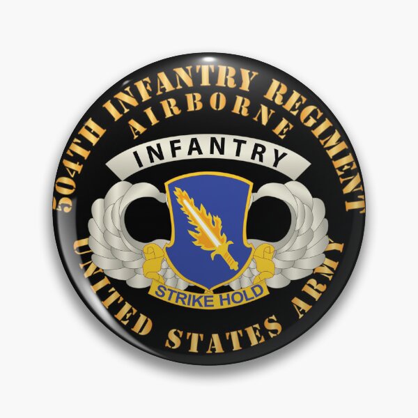 Item preview, Army - Airborne Badge - 504th Infantry Regiment wo DS X 300 designed and sold by Military Insignia Products.