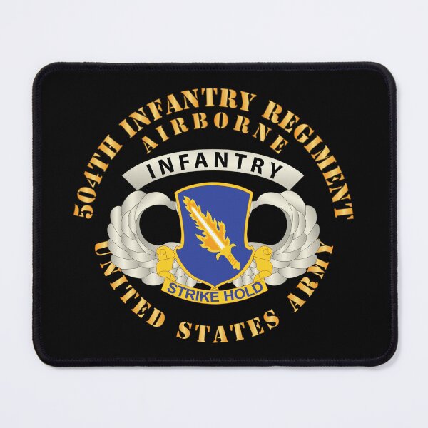 Item preview, Army - Airborne Badge - 504th Infantry Regiment wo DS X 300 designed and sold by Military Insignia Products.