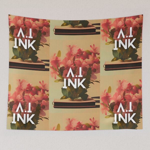 Item preview, A.I INK | Flowers Growing From Book designed and sold by AI-INK.