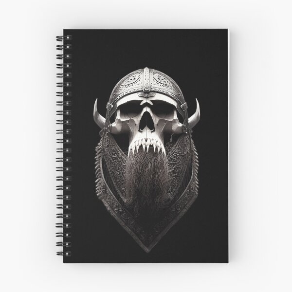 Item preview, Bearded Viking skull  designed and sold by Markotropoya22.