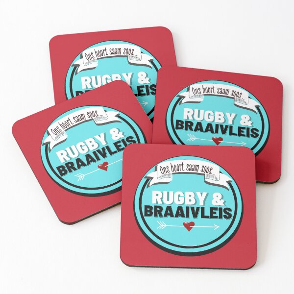 Item preview, Ons hoort saam soos ... Rugby & Braaivleis designed and sold by CheriGurl.