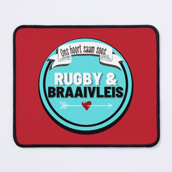 Item preview, Ons hoort saam soos ... Rugby & Braaivleis designed and sold by CheriGurl.
