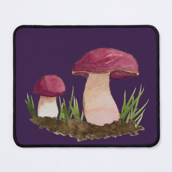 Item preview, Dupain's Bolete Mushroom Watercolour Coloured designed and sold by Nicky Rollings.