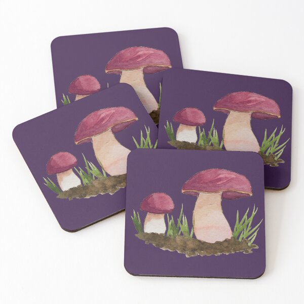 Item preview, Dupain's Bolete Mushroom Watercolour Coloured designed and sold by Nicky Rollings.