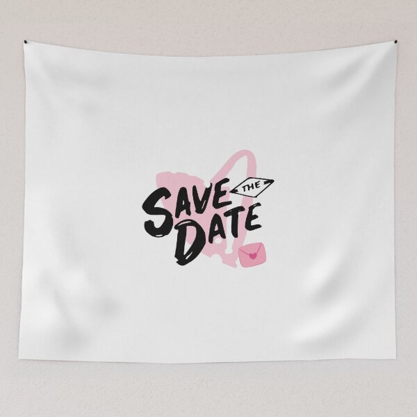 Item preview, Save the Date: A Romantic Couple's Illustration designed and sold by majnate.