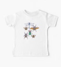 lucky insects pattern Baby Tee