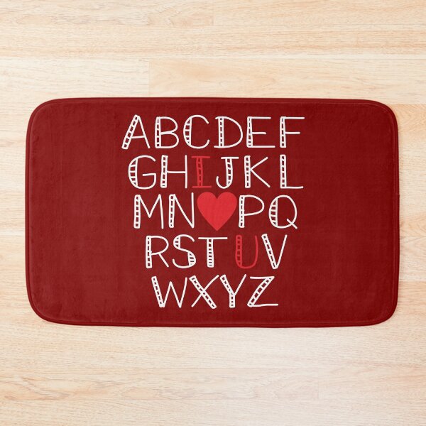 Item preview, ABC I Love You Alphabet Letters Teacher Valentines Day School  designed and sold by alenaz.