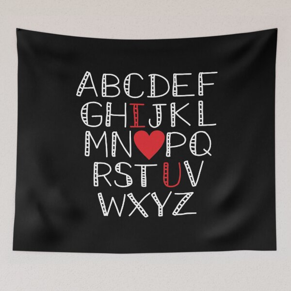 Item preview, ABC I Love You Alphabet Letters Teacher Valentines Day School designed and sold by alenaz.