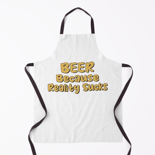 Item preview, Beer because reality sucks designed and sold by blankshirt.