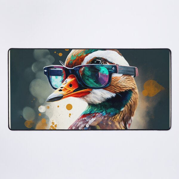 Aperçu de l'œuvre lunettes de soleil canard mandarin créée et vendue par daskfor.
