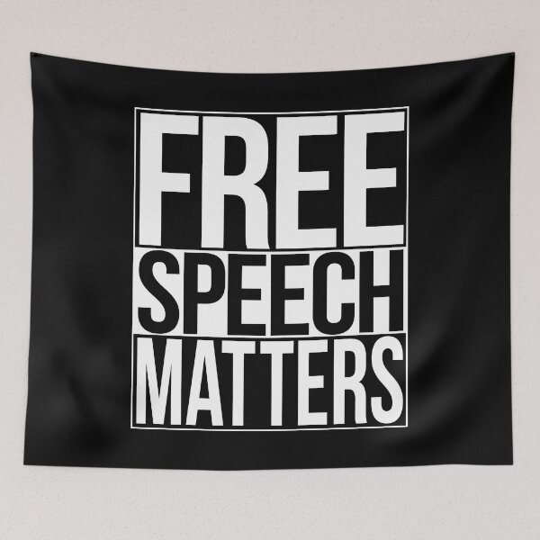 Item preview, Free Speech Matters designed and sold by LeNew.