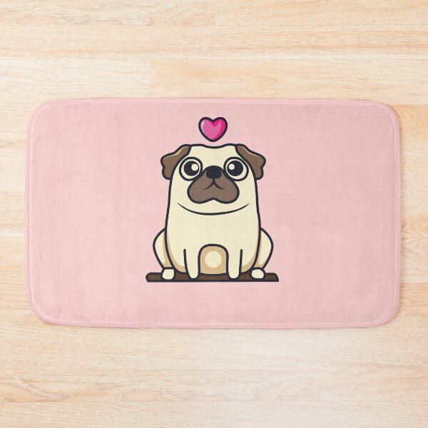 Item preview, Cute Pug Love designed and sold by KawaiiBombShop.