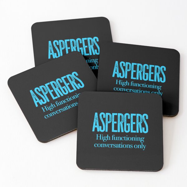Item preview, ASPERGERS - High functioning conversations only | Asperger Syndrome Awareness | Autism Spectrum Disorder | High Functioning | Neurodiversity | Neurodivergent | Neurodiverse designed and sold by MJDezigns.