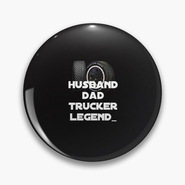 Item preview, HUSBAND DAD TRUCKER LEGEND_ designed and sold by YoussefProMax.