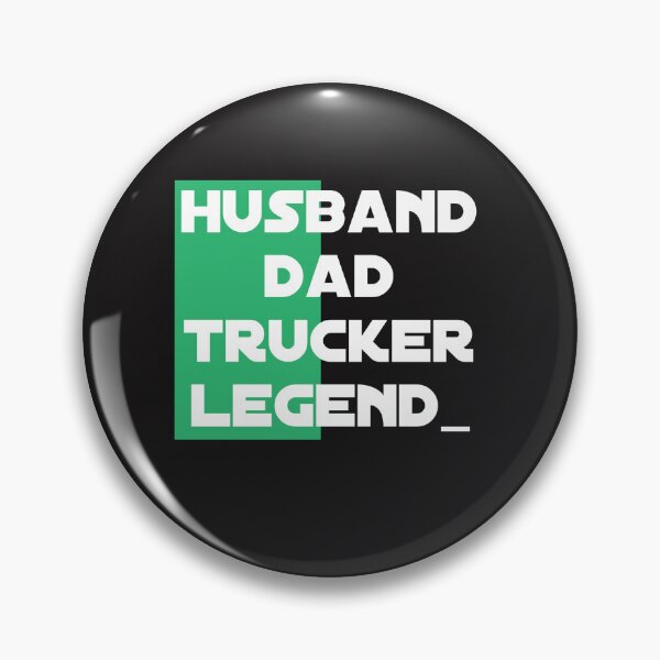 Item preview, HUSBAND DAD TRUCKER LEGEND_ designed and sold by YoussefProMax.