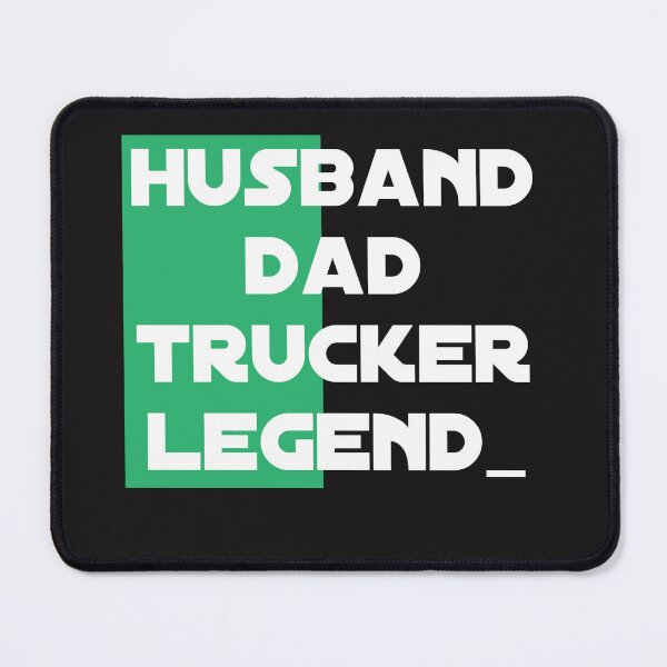 Item preview, HUSBAND DAD TRUCKER LEGEND_ designed and sold by YoussefProMax.