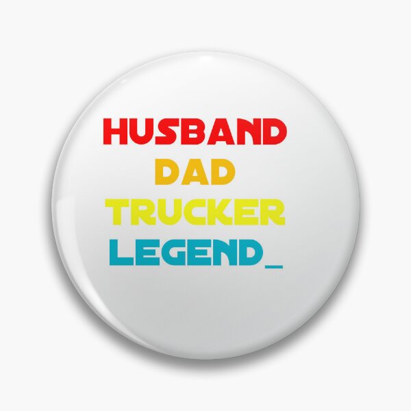 Item preview, HUSBAND DAD TRUCKER LEGEND_ designed and sold by YoussefProMax.