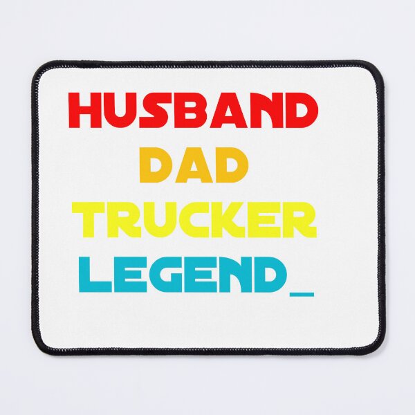 Item preview, HUSBAND DAD TRUCKER LEGEND_ designed and sold by YoussefProMax.