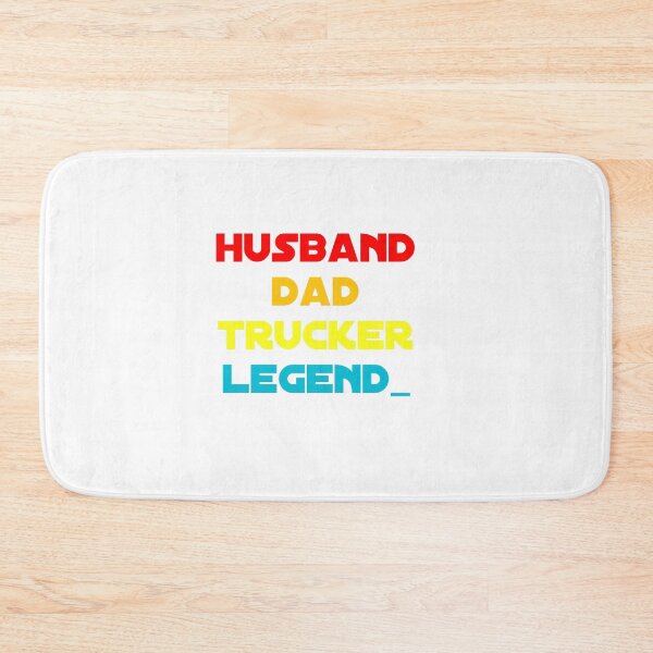 Item preview, HUSBAND DAD TRUCKER LEGEND_ designed and sold by YoussefProMax.
