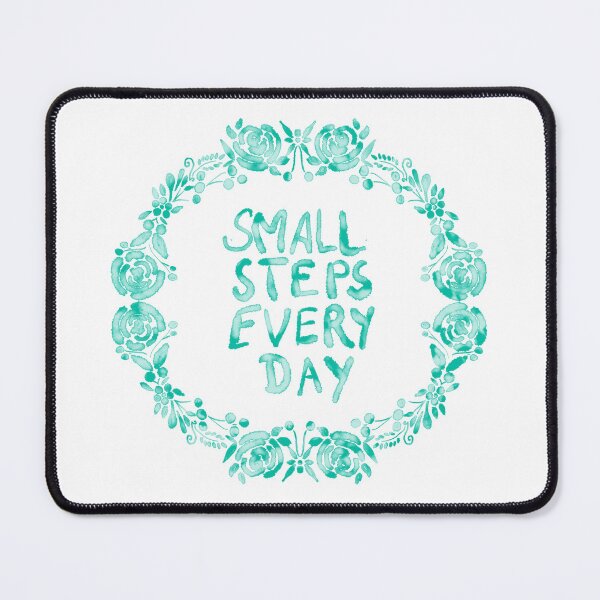 Item preview, Positive Quote - Small Steps Every Day designed and sold by Shalini Bisht.