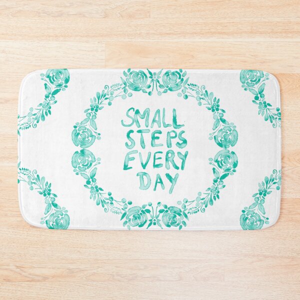 Item preview, Positive Quote - Small Steps Every Day designed and sold by Shalini Bisht.