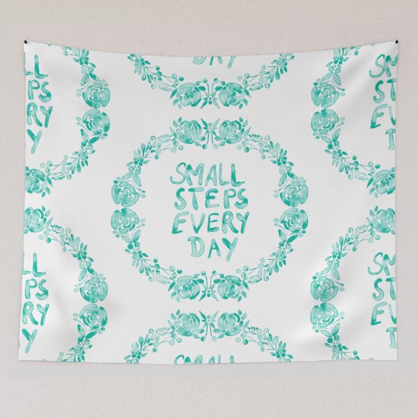 Item preview, Positive Quote - Small Steps Every Day designed and sold by Shalini Bisht.