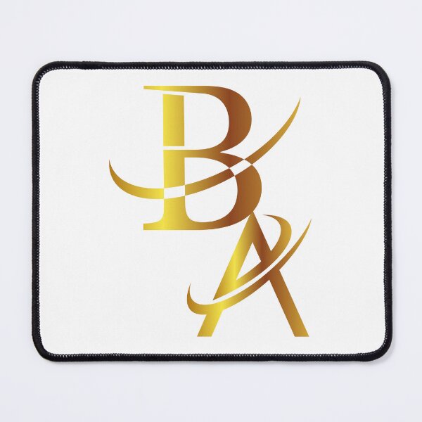 Item preview, BA golden letters designed and sold by RonelM.