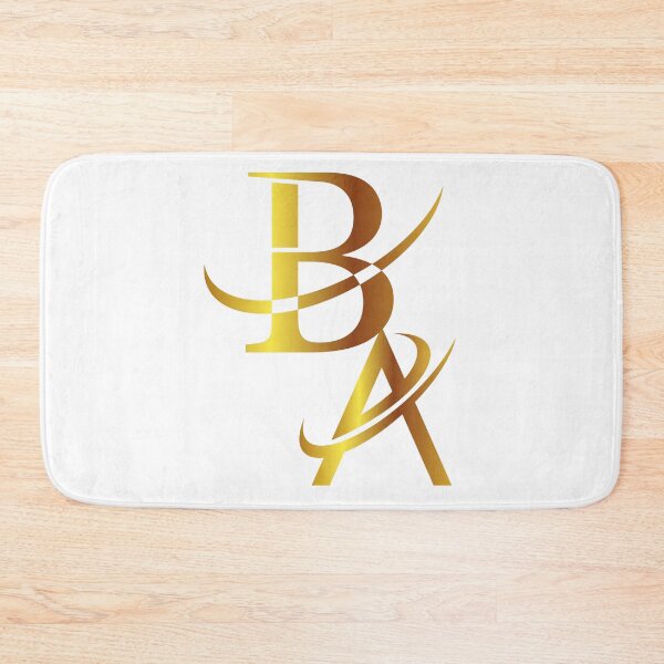 Item preview, BA golden letters designed and sold by RonelM.