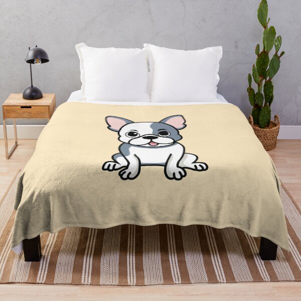 Item preview, Merle French Bulldog - Cute Dog Drawing designed and sold by KawaiiBombShop.