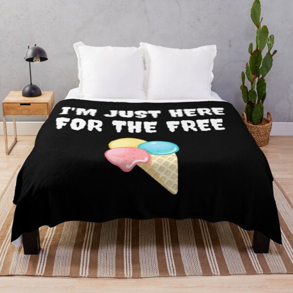 Item preview, Funny I'm just here for free ice cream designed and sold by mystylecorner.