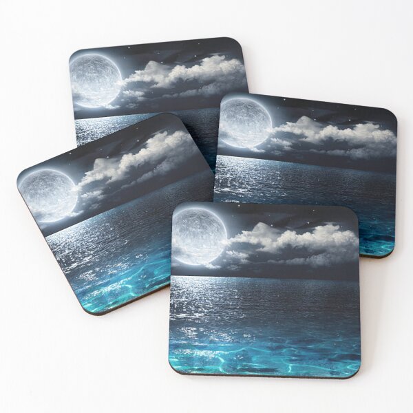 Item preview, Moon over the Sea designed and sold by Mitar70.