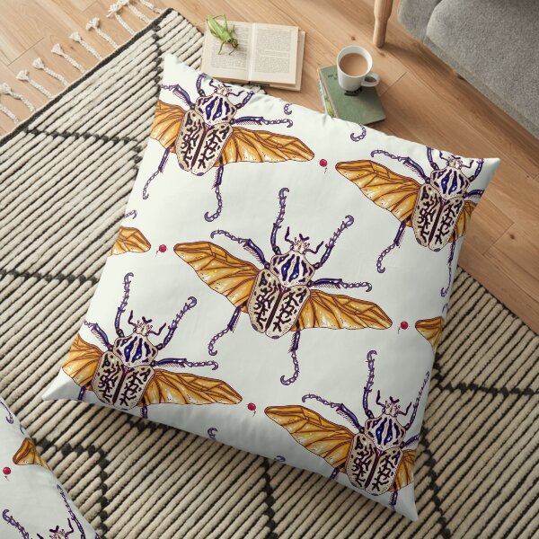 Goliathus attacks Floor Pillow