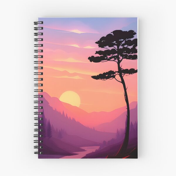 Item preview, Discover the Elegance and Charm of Our Minimalist Landscape Mountain Trees Print Collection designed and sold by supeart.