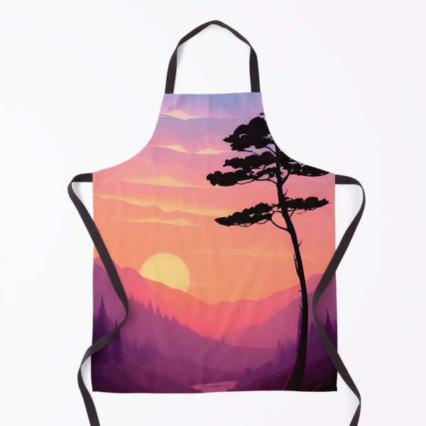 Item preview, Discover the Elegance and Charm of Our Minimalist Landscape Mountain Trees Print Collection designed and sold by supeart.