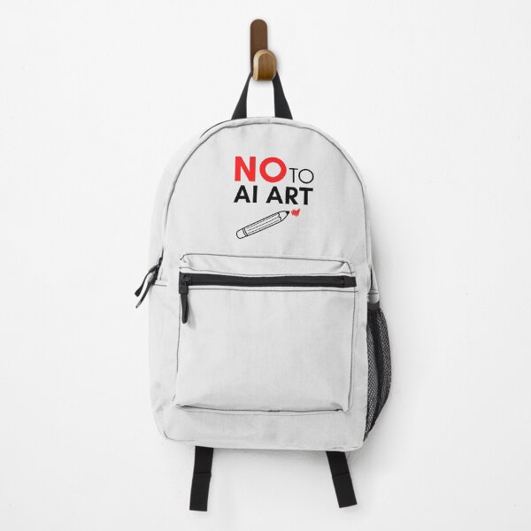 Item preview, NO to AI ART Quote to Save Real Artists designed and sold by Zentropik.