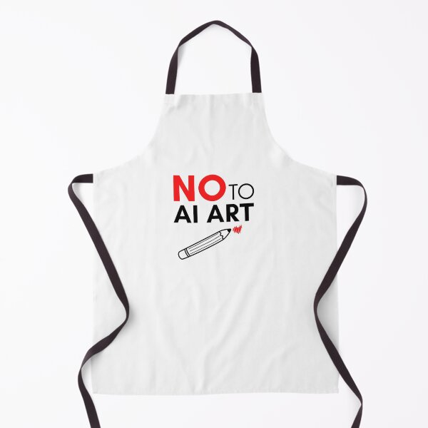 Item preview, NO to AI ART Quote to Save Real Artists designed and sold by Zentropik.
