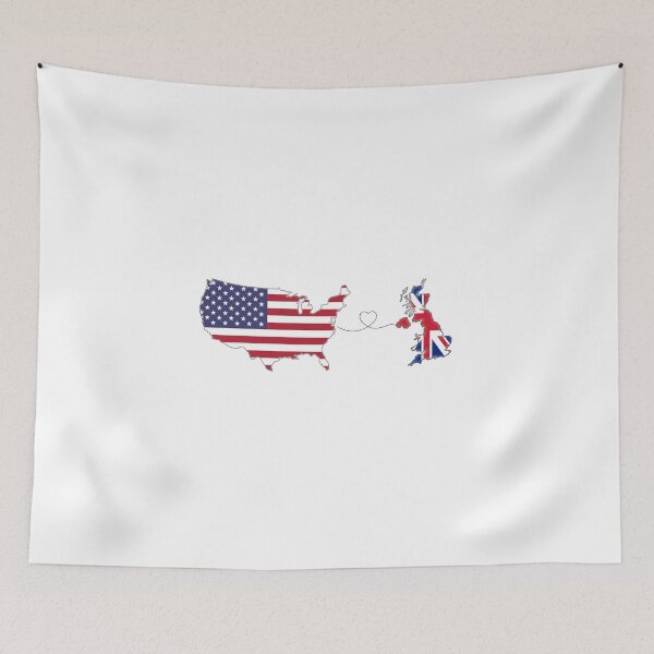Item preview, USA - UK | Long Distance Love designed and sold by toofardesign.