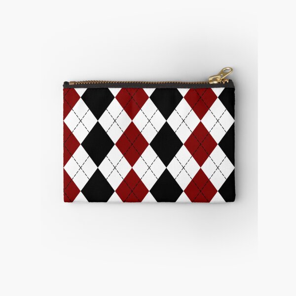 Item preview, Black White and Red Argyle Pattern designed and sold by starrylite.