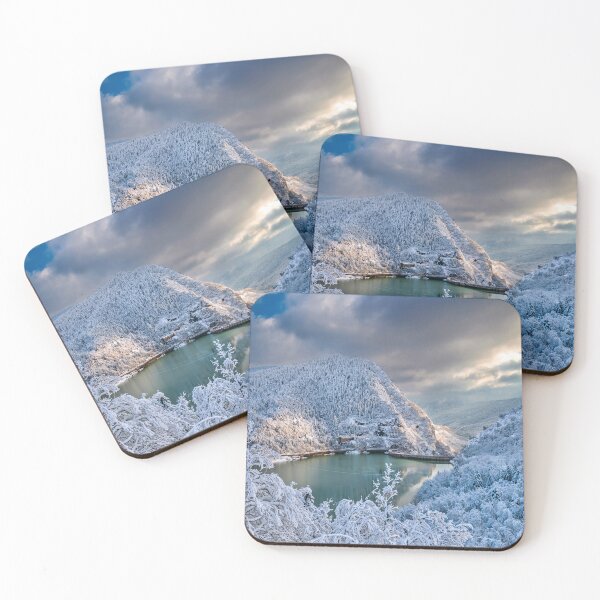 Item preview, Plastiras lake all dressed in white designed and sold by Hercules Milas.