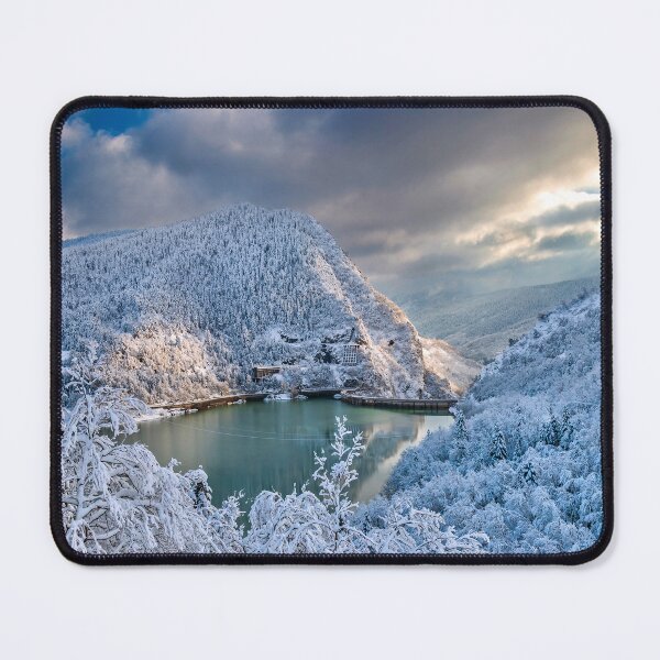 Item preview, Plastiras lake all dressed in white designed and sold by Hercules Milas.
