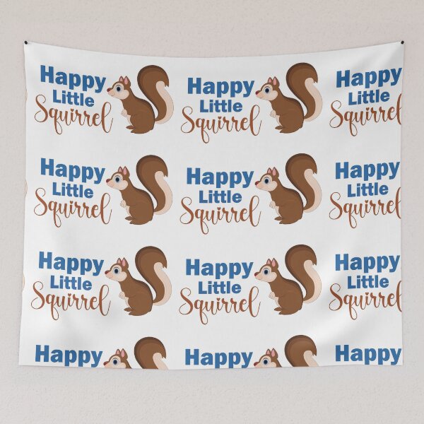 Item preview, Happy Little Squirrel designed and sold by beefrancky.
