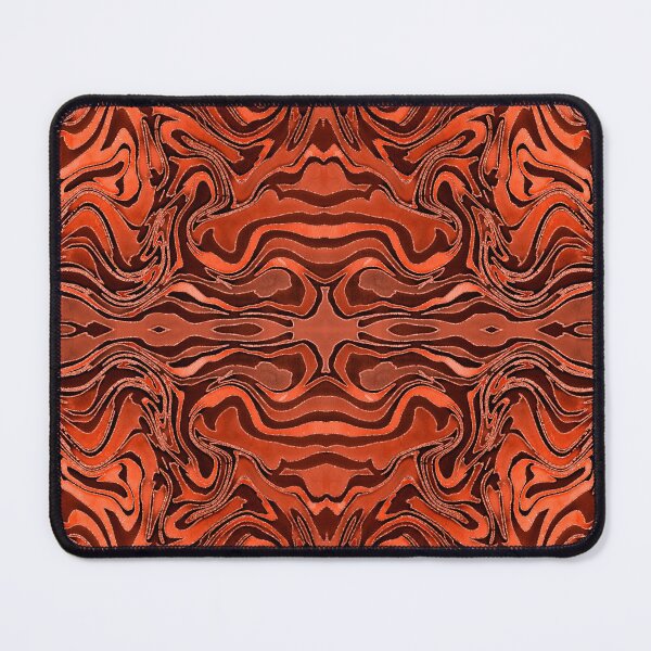 Item preview, Amber Orange Velvet Silk Watercolor Pattern designed and sold by artsandsoul.