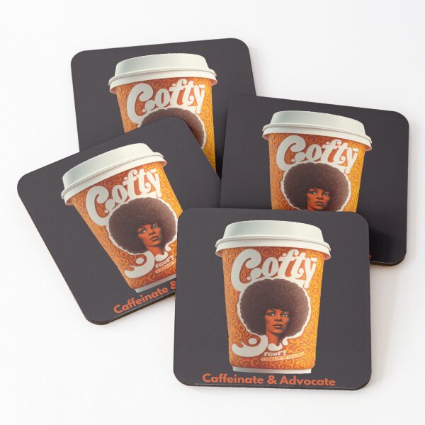 Item preview, Caffeinate And Advocate designed and sold by Paintandgo.