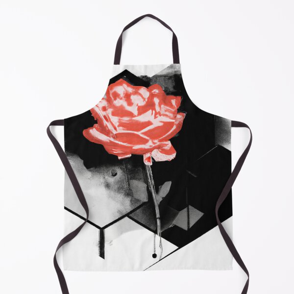 Item preview, Red Rose Geometric Flower Design | Version 8 | Umbellated Studio designed and sold by Umbellated.