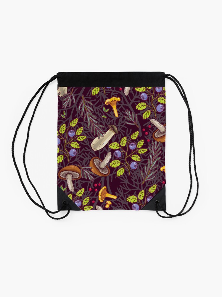 Alternate view of forest Drawstring Bag