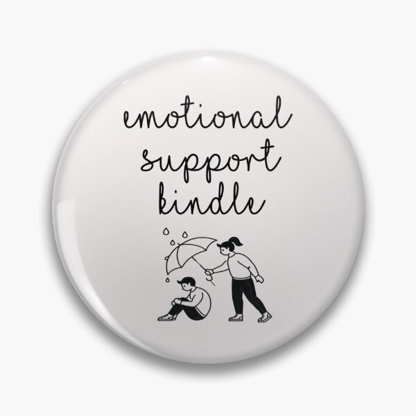 Item preview, Copy of Emotional Support Kindle colourful designed and sold by Tstdesign.