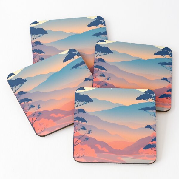Item preview, Enhance Your Space with Our Beautiful Collection of Minimalist Japanese Landscape Prints designed and sold by supeart.